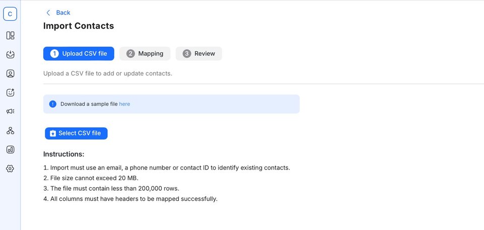 Screenshot of the respond.io Integrations page showing available connectors like HubSpot, Salesforce, Google Sheets, Make and Zapier, used to sync customer data seamlessly across CRM and workflow tools.